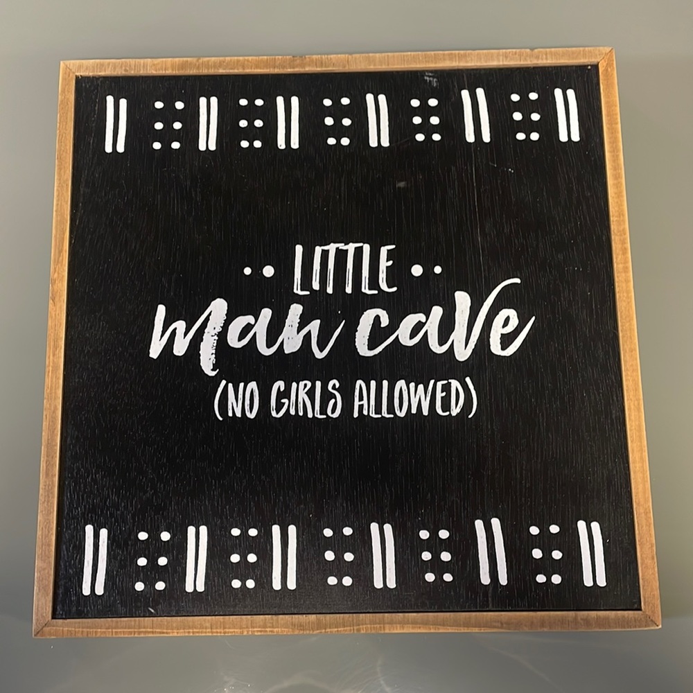 Hobby lobby boy decor